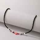 Neue bhmische schwarze Reisperlenkette Ethnische Perlenkettepicture13