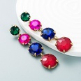 Fashion color diamond series alloy super flash long earring female wholesalepicture15