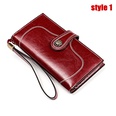 new leather retro long wallet largecapacity clutch bag multifunction mobile phone bagpicture36