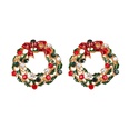 Christmas earrings European and American fashion rhinestone jewelry alloy diamond earringspicture8