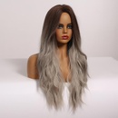2021 perruque coiffure en fibre chimique cheveux longs boucls grosse vague perruques coiffure perruque NHDSX468863picture8