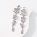 Multilayer Flower Color Diamond Earrings Wholesalepicture12