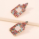 fashion personality exaggerated alloy diamond earrings wholesalepicture5