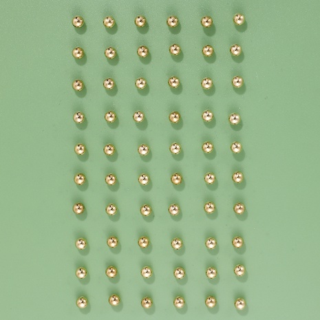 Juego de 30 pares de aretes geométricos pequeños con forma de bola dorada's discount tags