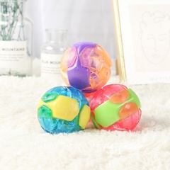 Bissfester, interaktiver Hundespielzeugball aus weichem Gummi