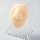 neue heie verkaufende Edelstahl Nase Nagel Nasenring piercing Schdel gerade Stange Nase Ornamentpicture10