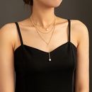 Temperament Retro Anhnger Halskette einfache Perlenkette Schlsselbeinkettepicture7
