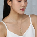Fashion diamondstudded exaggerated snakeshaped pendant necklacepicture8