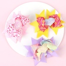 childrens bows hairpin wholesale multilayer bow heart hair clip color matching 23 colors NHWO503247picture11