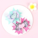 childrens bows hairpin wholesale multilayer bow heart hair clip color matching 23 colors NHWO503247picture14