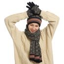 neuer Winter warmer Anzug dreiteilige Acryl Strickwolle Mtze Schal Handschuhe Grohandelpicture9