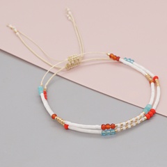 nouveau petit bracelet empilable de perles simples faites à la main