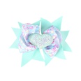 childrens bows hairpin wholesale multilayer bow heart hair clip color matching 23 colors NHWO503247picture16