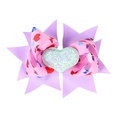 childrens bows hairpin wholesale multilayer bow heart hair clip color matching 23 colors NHWO503247picture17