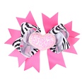 childrens bows hairpin wholesale multilayer bow heart hair clip color matching 23 colors NHWO503247picture21