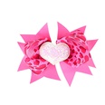 childrens bows hairpin wholesale multilayer bow heart hair clip color matching 23 colors NHWO503247picture26