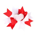 childrens bows hairpin wholesale multilayer bow heart hair clip color matching 23 colors NHWO503247picture33