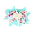 childrens bows hairpin wholesale multilayer bow heart hair clip color matching 23 colors NHWO503247picture34