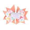childrens bows hairpin wholesale multilayer bow heart hair clip color matching 23 colors NHWO503247picture37