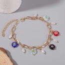 Creativa pulsera Bohemia hecha a mano perla esmaltada europea y americana Ins Internet celebridad nica y exquisita pulsera con cuentaspicture11