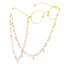 Factory Direct Sales AliExpress EBay Hot Fashion Simple Rhinestone Pearl Chain Sunglasses with Eyeglasses Chainpicture10