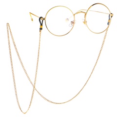 Fashion Simple Sunglasses Matching Gold Glasses Chain Glasses Chain