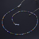 natural round ball thousand flower glasses chain glass beads handmade glasses chainpicture8