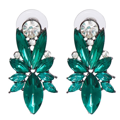 fashion personality geometric alloy diamond earrings wholesale jewelry's discount tags