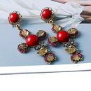 new fashion personality color diamond cross stud earringspicture9