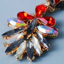 fashion exaggerated earrings retro alloy trend earrings geometric diamond long earringspicture12