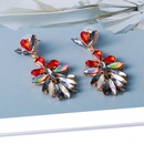 fashion exaggerated earrings retro alloy trend earrings geometric diamond long earringspicture13