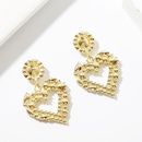 exaggerated alloy diamond heartshaped earrings ear jewelrypicture17