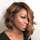 Perruque de coiffure de cheveux boucls courts partiels bruns  la mode pour femmes europennes et amricaines 2021 NHDSX468853picture7