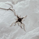 jewelry Korean version of simple sunflower alloy pendant necklacepicture12
