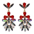 fashion exaggerated earrings retro alloy trend earrings geometric diamond long earringspicture15