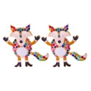 Cartoon animal little fox diamond European and American Christmas creative earrings fashion accessoriespicture16