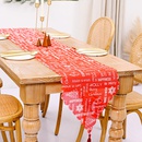 nouvelles dcorations de nol lin imprim chemin de table dcoration de table nappe napperonpicture15