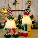 neue Weihnachtsdekoration Weihnachtself mit leuchtender RudolphPuppe Weihnachtspuppe ohne Gesichtpicture17