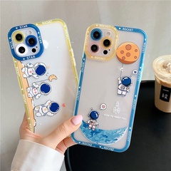 Fashion Brand Planet Astronaut for Apple 13/11 Phone Case Iphone12promax Soft XR/Xsmax Female 8