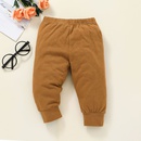 new style childrens longsleeved alphabet romper trousers suit baby childrens clothes threepiece romperpicture16