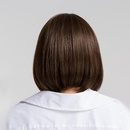 2021 perruque brun fonc mipoint cheveux raides courts perruques tte de vague perruque coiffurespicture8