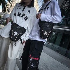 pack loisirs fonction sac tactique street tendance couple messenger sac à bandoulière Harajuku