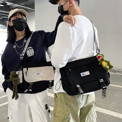Large capacity messenger shoulder bag brand casual Japanese tooling bag