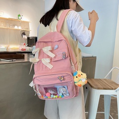 Schoolbag Korean version of Japanese backpack trend students simple backpack trend