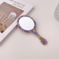 Miroir ovale rtro de mode corenne miroir compact portable maquillage quotidien petit miroirpicture23