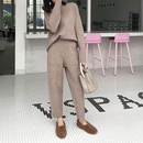 Pullover Pullover Abnehmen Strickhose Freizeithose Mode Anzug Damen Zweiteiler Anzugpicture12