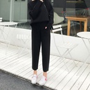 Pullover Pullover Abnehmen Strickhose Freizeithose Mode Anzug Damen Zweiteiler Anzugpicture15
