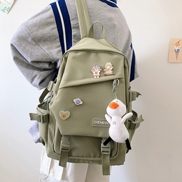 Backpack 2020 New Korean Style High School Junior High School Student Schoolbag Female Large Capacity Couple Travel Backpack Malepicture56