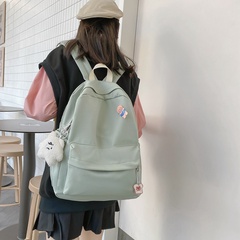 Cartable simple de style campus nouveau sac à dos mignon de mode coréenne sac de voyage en plein air