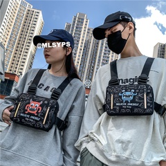 Men's Oxford cloth bag casual water repellent lightweight one-shoulder messenger tactical bag